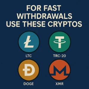 how to get fast withdraw from crypto casinos
